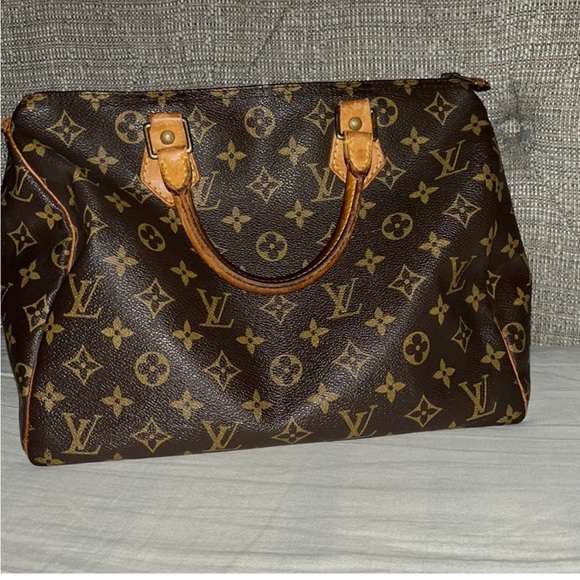 LOUIS VUITTON Shoulder Bag M42256 Saumur 30 Monogram canvas/Leather Br –